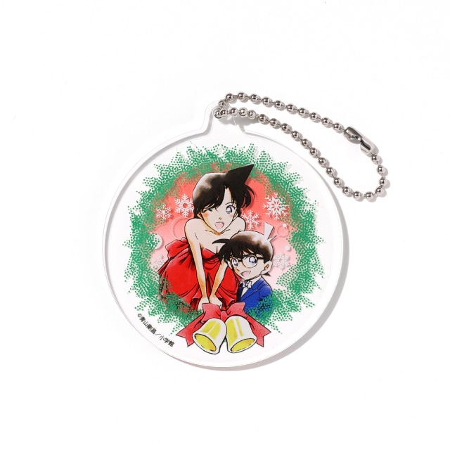 『名探偵コナン』 オーナメント風アクリルキーホルダー第二弾 江戸川コナン＆毛利蘭 A