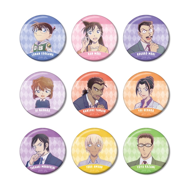 『名探偵コナン』 Ani-Art 第9弾 100mm缶バッジ