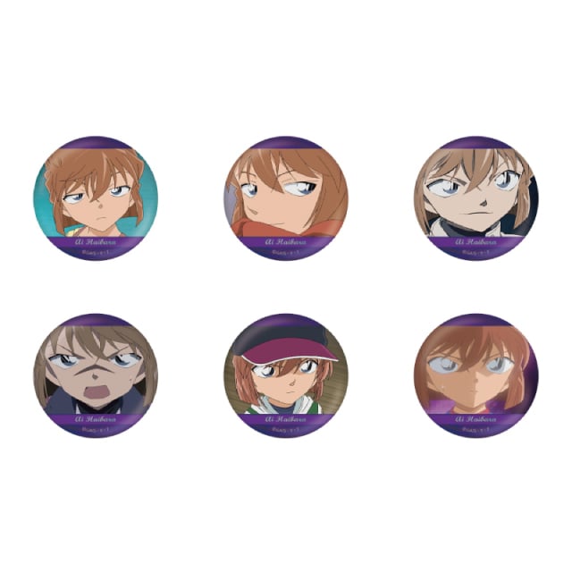 【BOX】 『名探偵コナン』 場面写トレーディングホログラム缶バッジ 灰原哀collection vol.5