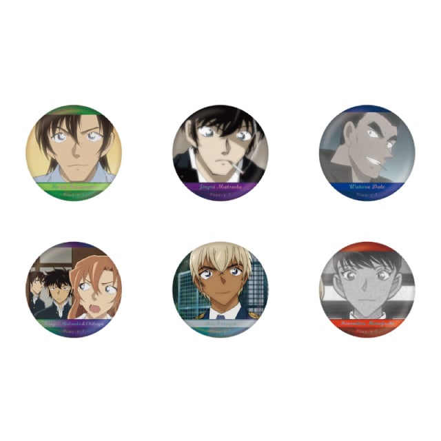 【BOX】 『名探偵コナン』 場面写トレーディングホログラム缶バッジ 警察学校組collection vol.5