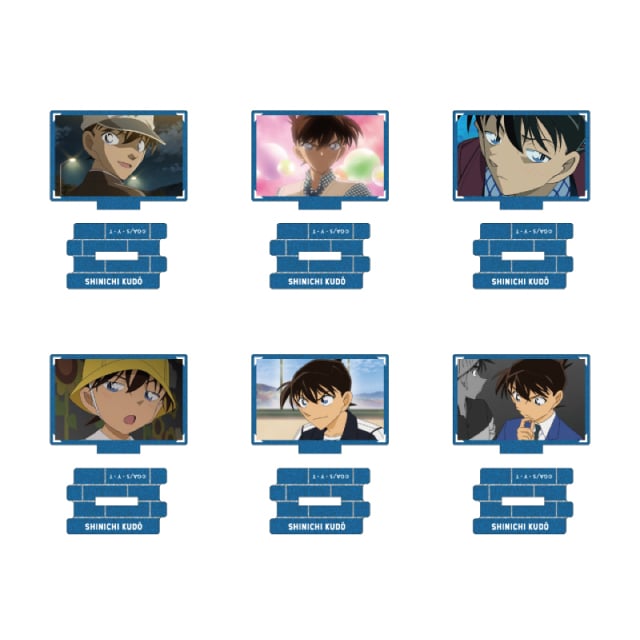 【BOX】 『名探偵コナン』 場面写トレーディングメタリックミニアクリルスタンド 工藤新一collection vol.5