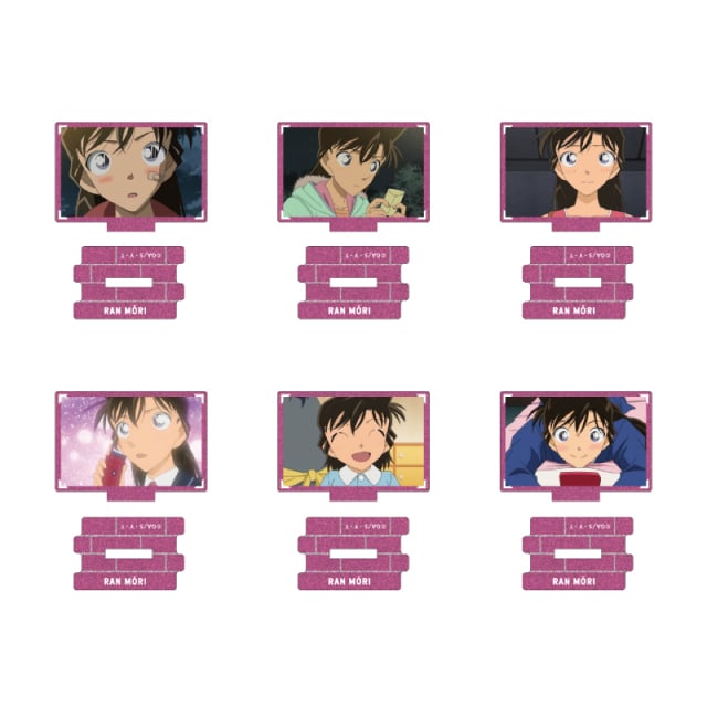 【BOX】 『名探偵コナン』 場面写トレーディングメタリックミニアクリルスタンド 毛利蘭collection vol.5