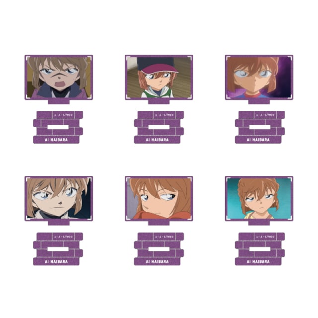 【BOX】 『名探偵コナン』 場面写トレーディングメタリックミニアクリルスタンド 灰原哀collection vol.5