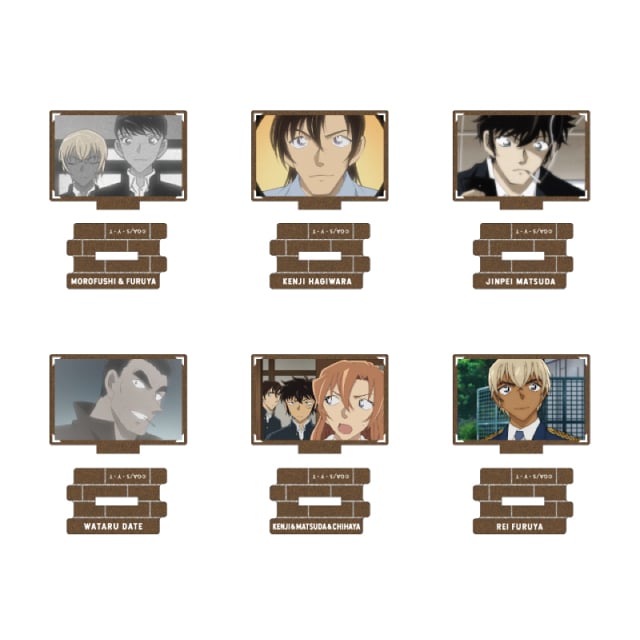 【BOX】 『名探偵コナン』 場面写トレーディングメタリックミニアクリルスタンド 警察学校組collection vol.5