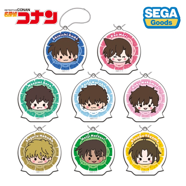 【BOX】 『名探偵コナン』 アクリルキーホルダー（みんなといっしょーせいと・がくせいへんー）