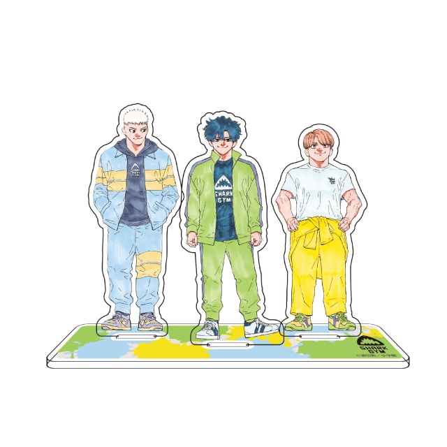 『レッドブルー』シャークジム三銃士アクリルスタンド