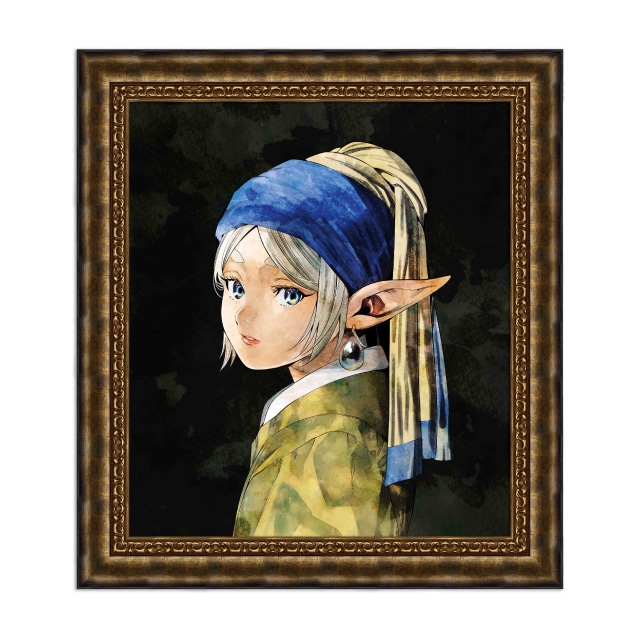 『葬送のフリーレン』× フェルメール展　複製原画　フリーレン