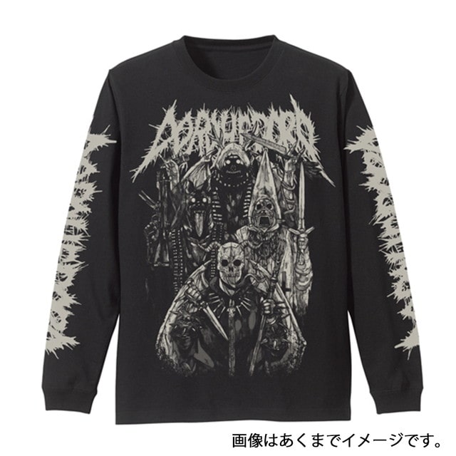 『ドロヘドロ』 悪魔たちの袖リブロングスリーブTシャツ BLACK