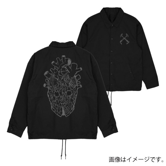 『ドロヘドロ』心 マスク T/Cコーチジャケット BLACK