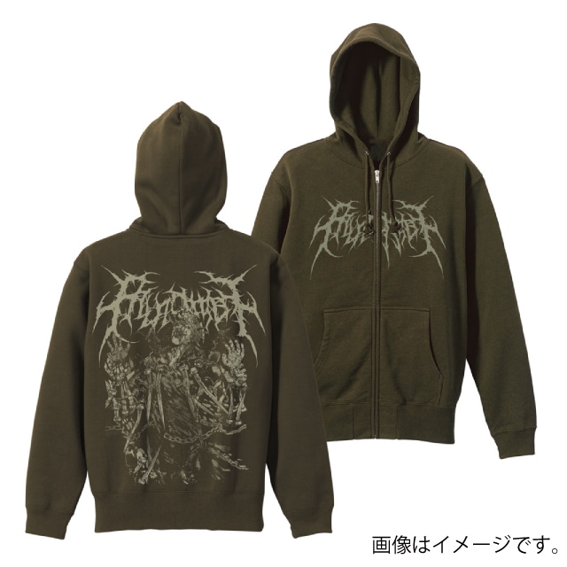 『ドロヘドロ』カース ジップパーカー MOSS