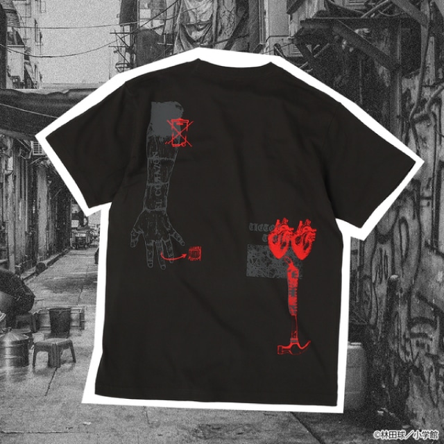 『ドロヘドロ』心 Tシャツ スミクロ