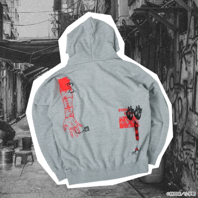 『ドロヘドロ』心 パーカー グレー