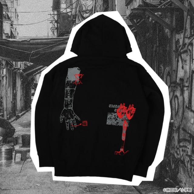 『ドロヘドロ』心 パーカー ブラック