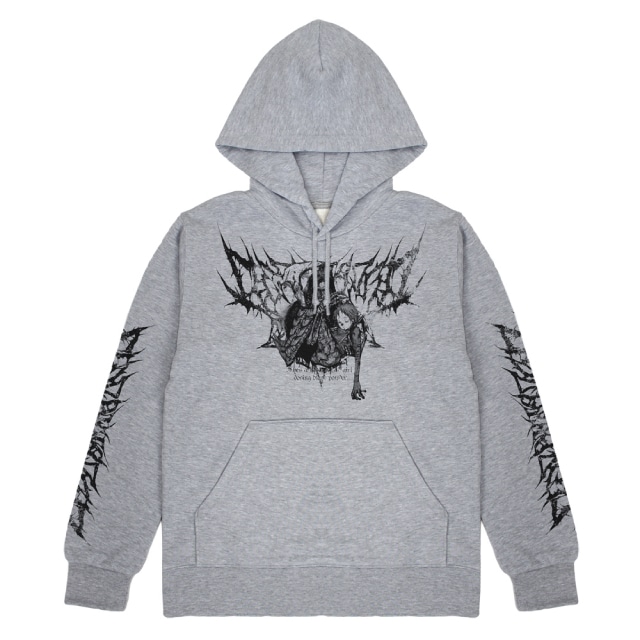 『ドロヘドロ』 恵比寿 プルオーバーパーカー Ver.2.0 MIX GRAY