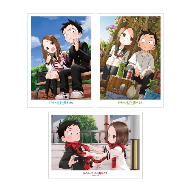 『からかい上手の高木さん』 高木さん＆西片 A3マット加工ポスター vol.2