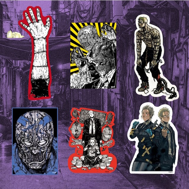 『ドロヘドロ』 ステッカーセット その3 心と能井セット