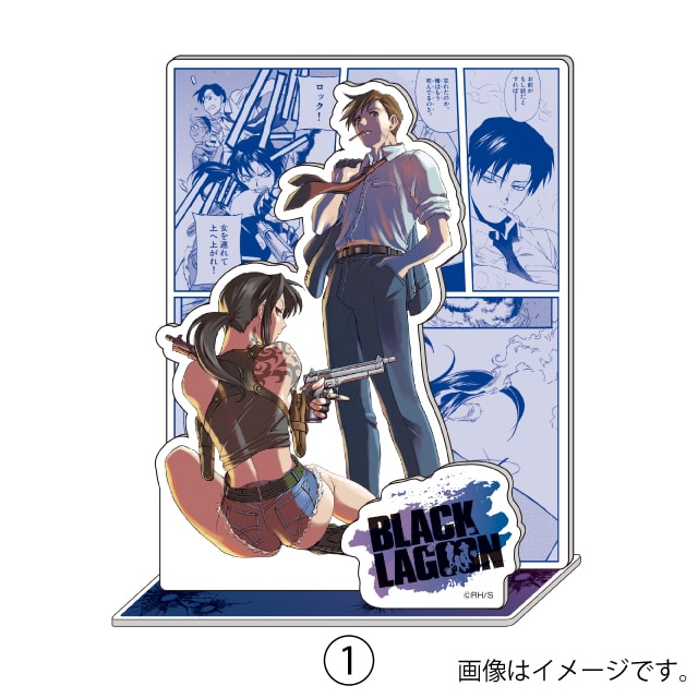 BLACK LAGOON（ブラックラグーン）』名場面アクリルジオラマ : GX ONLINE SHOP | 小学館公式総合通販サイト  LIFETUNES MALL（ライフチューンズ モール）