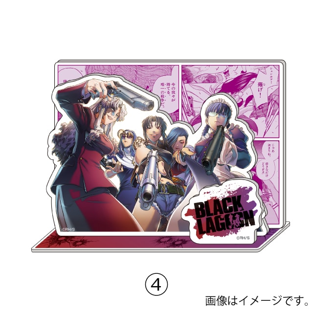 BLACK LAGOON（ブラックラグーン）』名場面アクリルジオラマ : GX ONLINE SHOP | 小学館公式総合通販サイト  LIFETUNES MALL（ライフチューンズ モール）