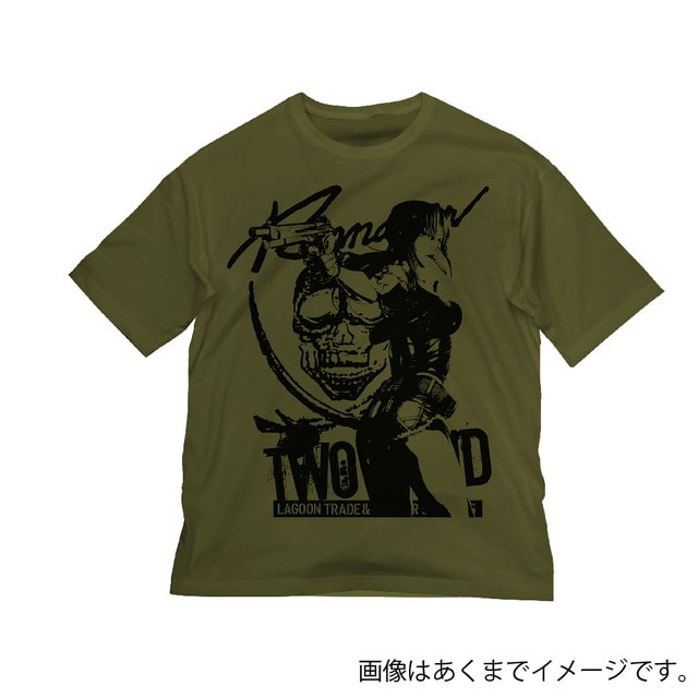 『BLACK LAGOON（ブラックラグーン）』 レヴィ ビッグシルエットTシャツ