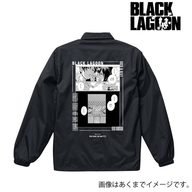 『BLACK LAGOON（ブラックラグーン）』 ロック＆レヴィ シーンコーチジャケットユニセックス