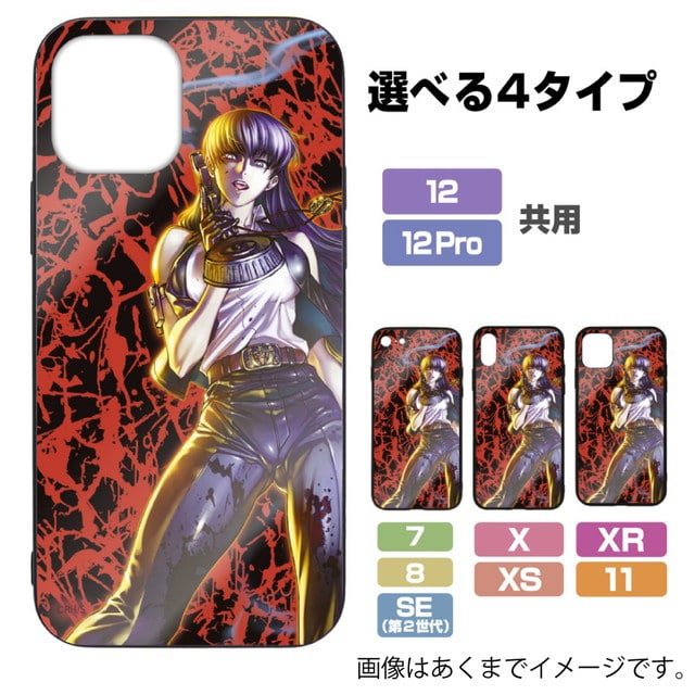 『BLACK LAGOON（ブラックラグーン）』 ロベルタ 強化ガラスiPhoneケース