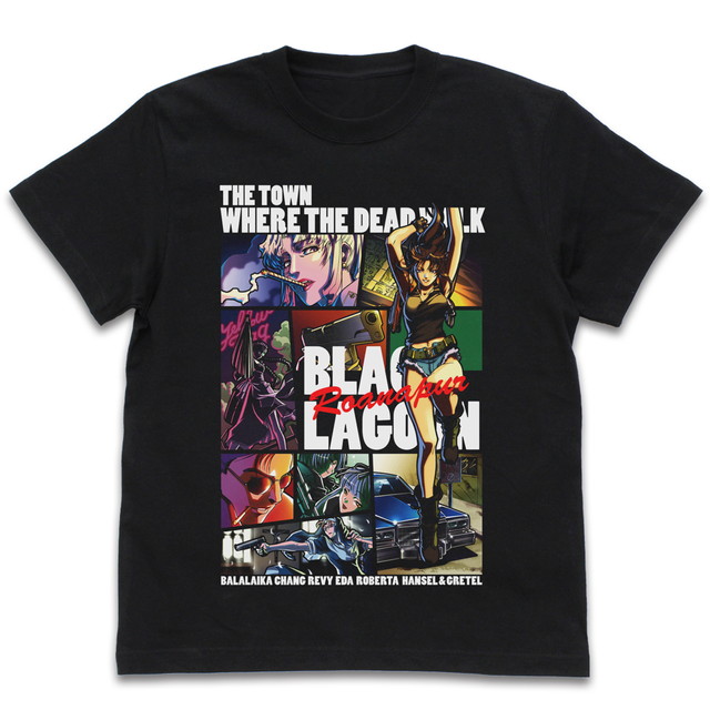 『BLACK LAGOON（ブラックラグーン）』 BLACKLAGOON フルカラーTシャツ