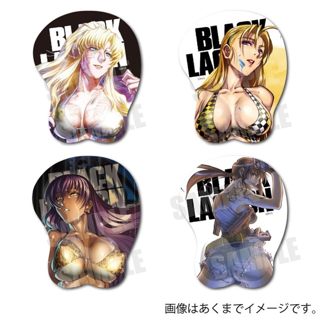 『BLACK LAGOON（ブラックラグーン）』 立体マウスパッド