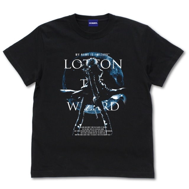 『BLACK LAGOON（ブラックラグーン）』 ロットン・ザ・ウィザード Tシャツ/BLACK