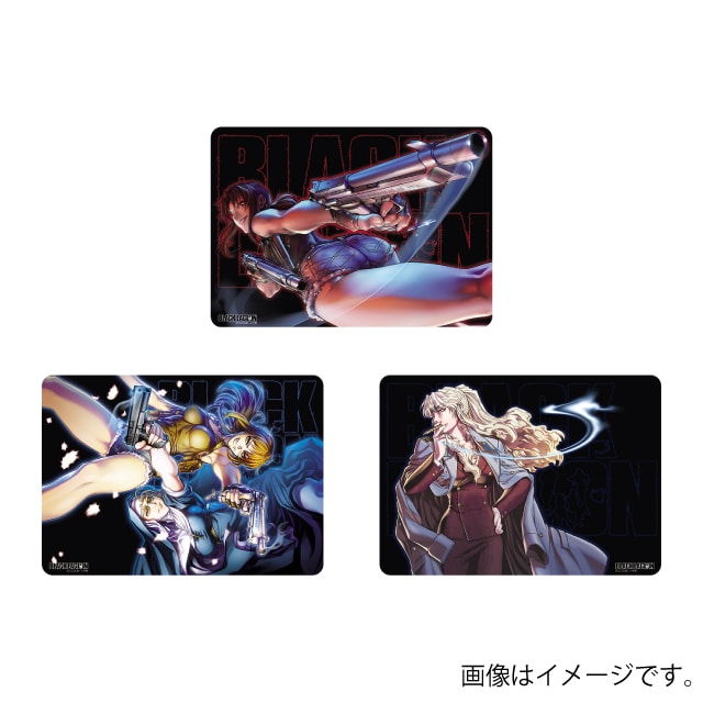 『BLACK LAGOON（ブラックラグーン）』 キャラクター万能ラバーマット