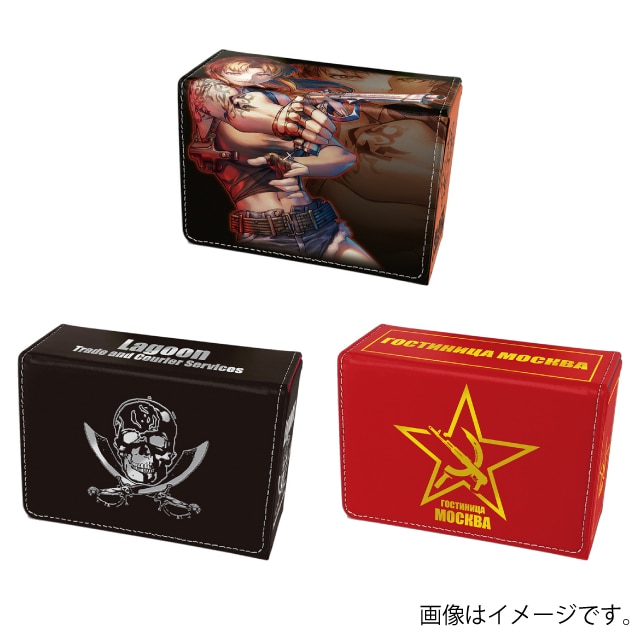 『BLACK LAGOON（ブラックラグーン）』 合皮製デッキケースＷ