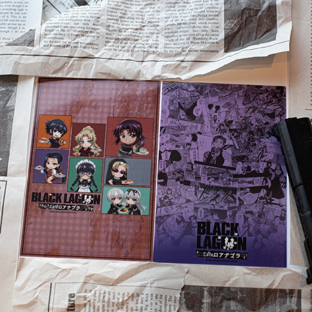『BLACK LAGOON（ブラックラグーン）』クリアカードセット