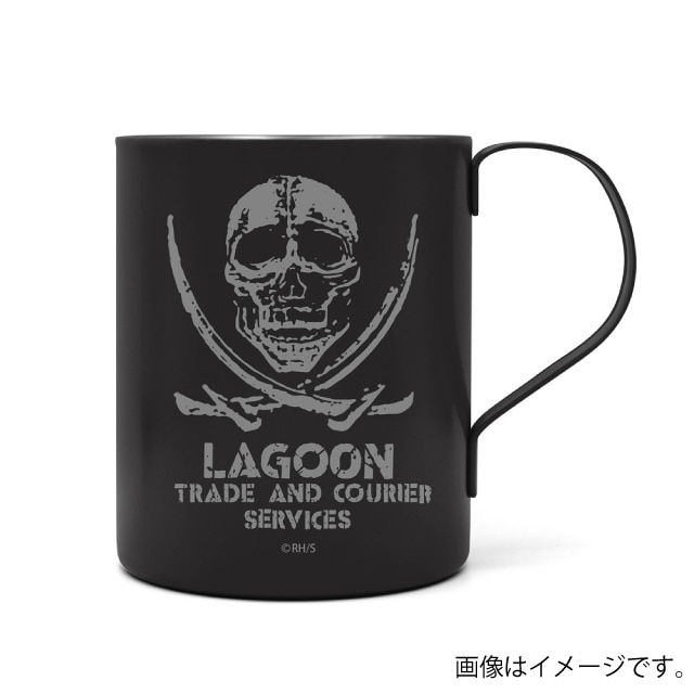 『BLACK LAGOON』ラグーン商会 二層ステンレスマグカップ(塗装)