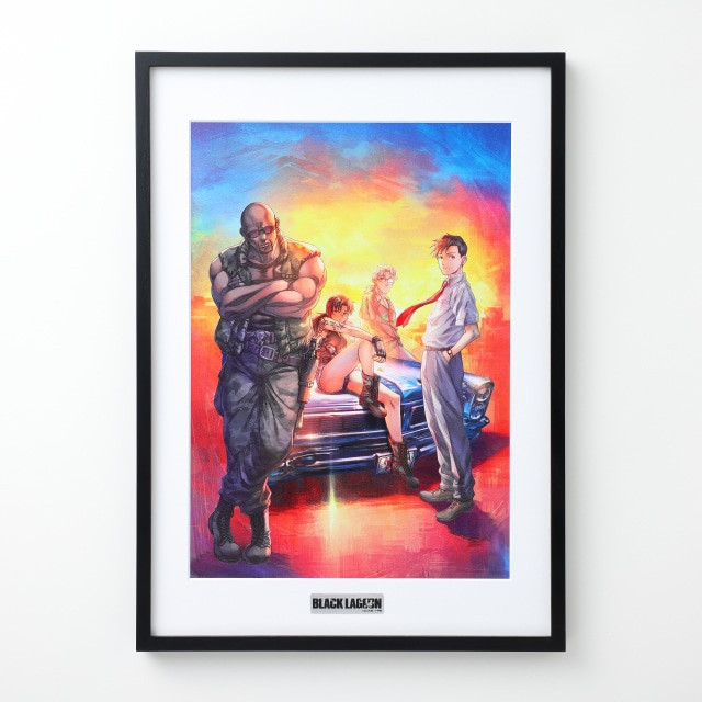 『BLACK LAGOON』 ラグーン商会 メタルキャンバスアート