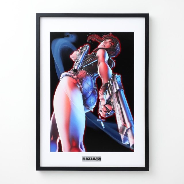『BLACK LAGOON』 レヴィ メタルキャンバスアート E
