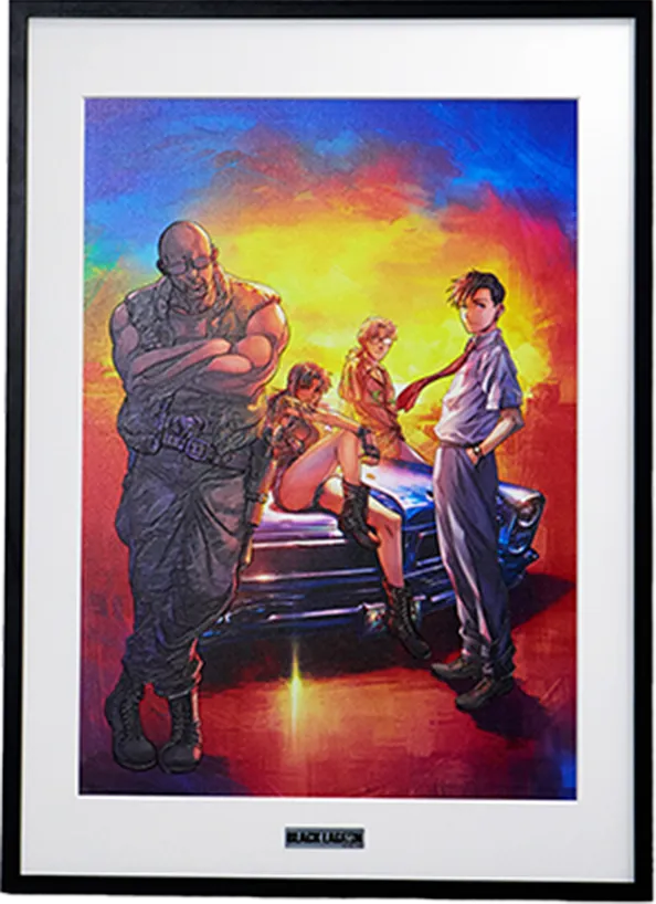 ラグーン商会 メタルキャンバスアート