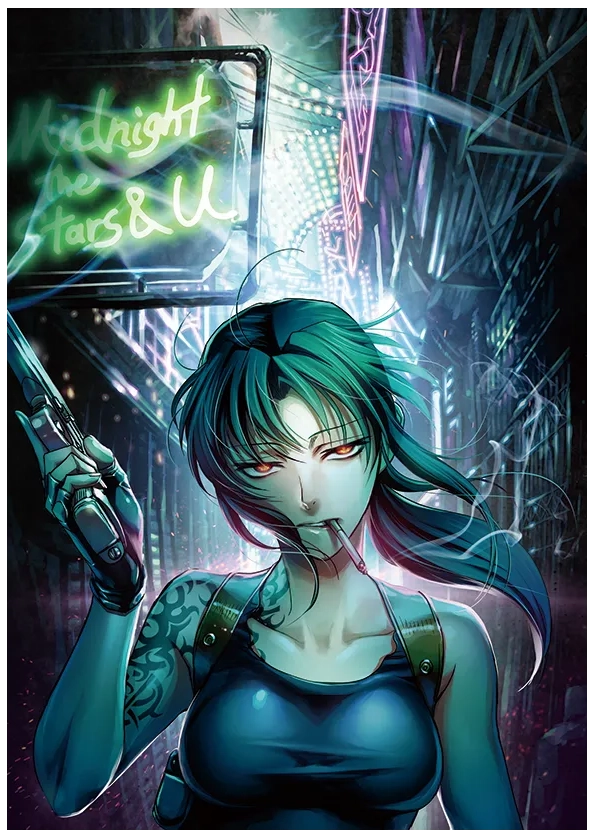 レヴィ メタルキャンバスアート C 元データイラスト