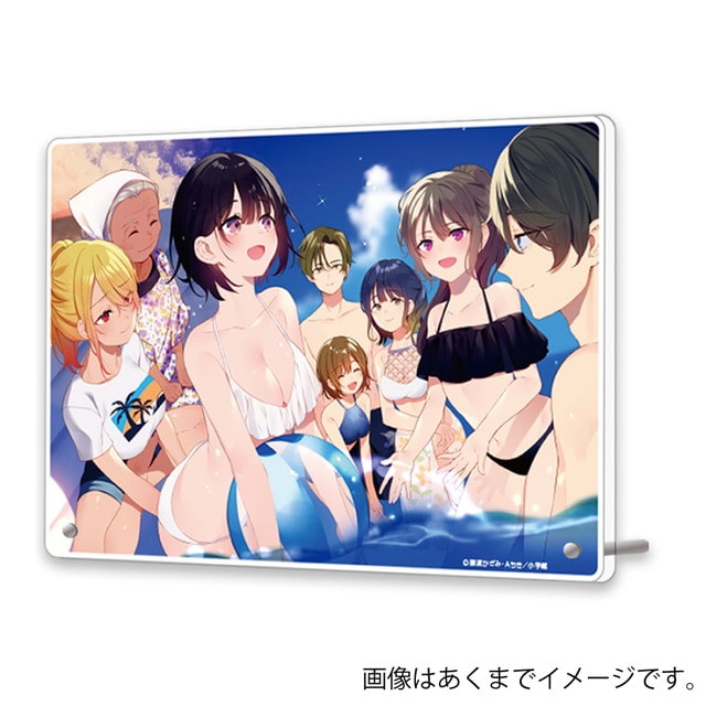 『塩対応の佐藤さんが俺にだけ甘い』 アクリルアートパネル 海水浴