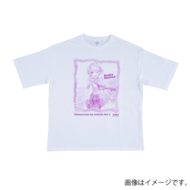 『千歳くんはラムネ瓶のなか』 ビッグシルエットTシャツ 西野明日風