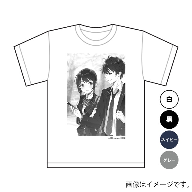 『千歳くんはラムネ瓶のなか』挿絵Tシャツ 1-A