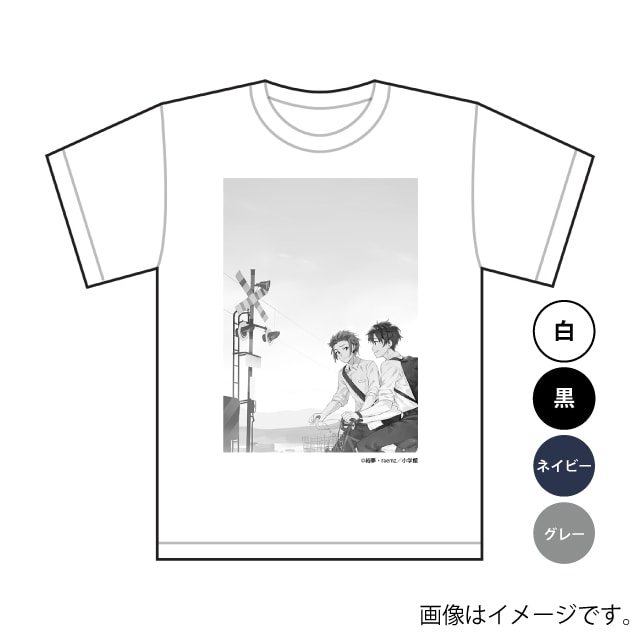 『千歳くんはラムネ瓶のなか』挿絵Tシャツ 3-D