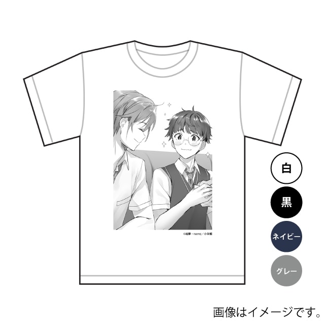 『千歳くんはラムネ瓶のなか』挿絵Tシャツ 3-F