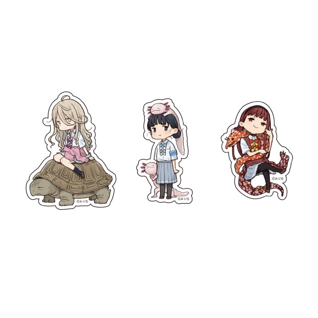 『負けヒロインが多すぎる！』×「竹島水族館」コラボステッカーセット C