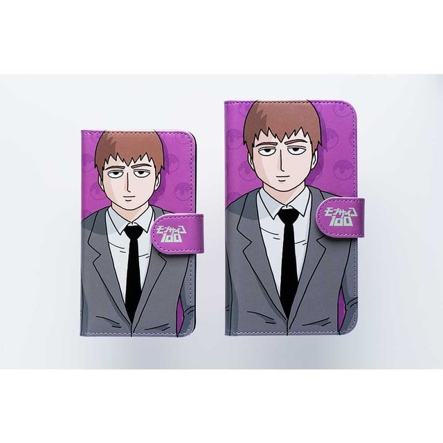 マンガワンモテ男子 手帳型スマホケース 【霊幻 新隆】