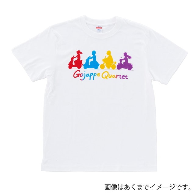 『茨城ごじゃっぺカルテット』 描き下ろしごじゃっぺTシャツ