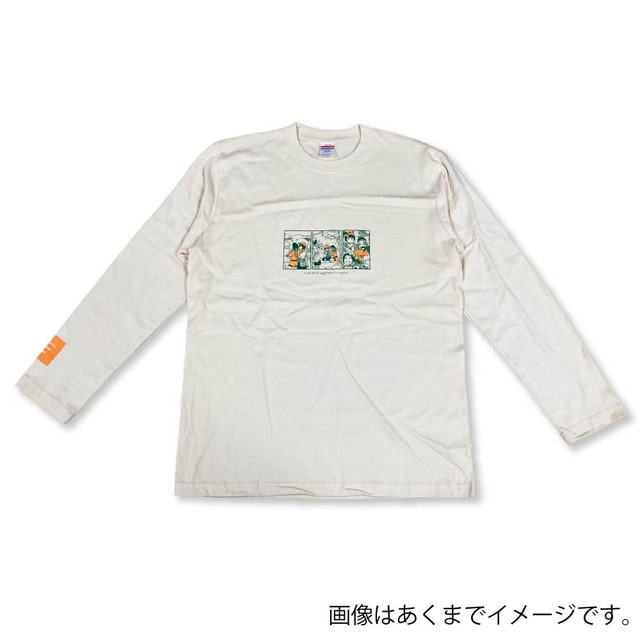 『付き合ってあげてもいいかな』 ロングTシャツ C ナチュラル