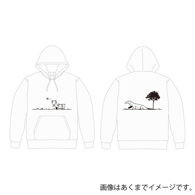 『秘密のレプタイルズ』 描き下ろしパーカー