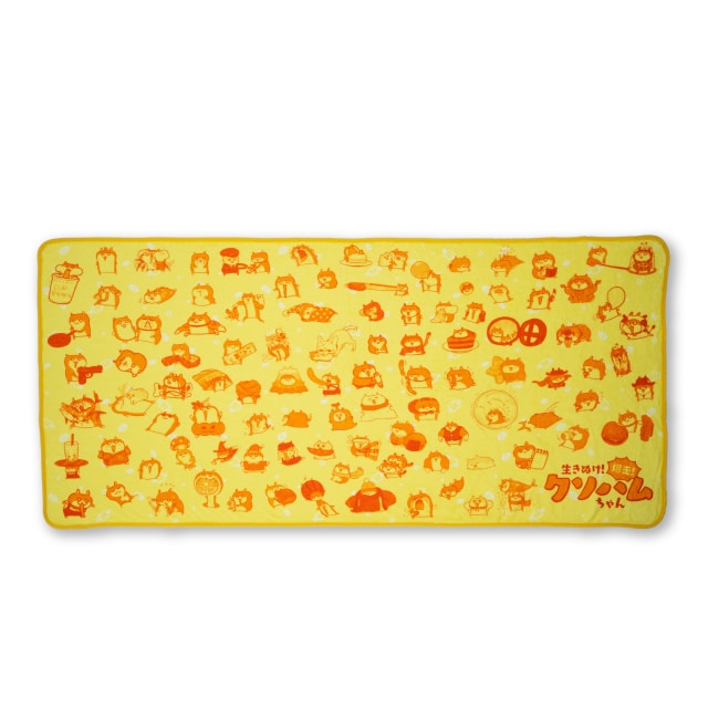 『生きぬけ！爆走！クソハムちゃん』 100イラスト ブランケット