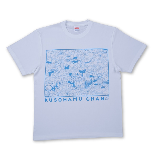 『生きぬけ！爆走！クソハムちゃん』 100イラスト Tシャツ