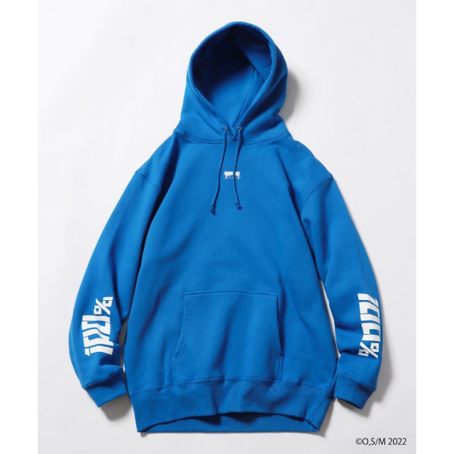 『モブサイコ100 ・』 プルオーバーパーカー ブルー