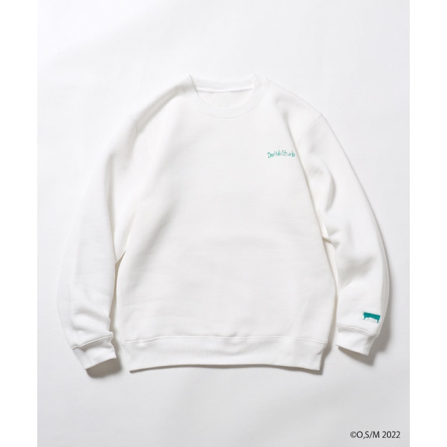 『モブサイコ100 ・』 クルースウェット ホワイト